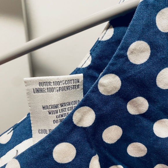 Fit and Flare Polka Dot Dress - Picture 5 of 5